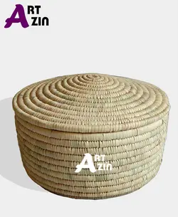 جا سیب زمینی و پیاز گرد حصیری (لیف خرما) کد: 2-218