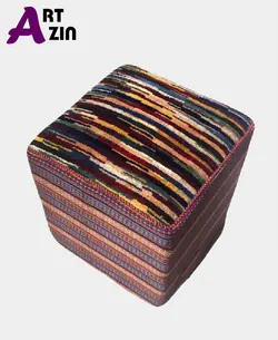 پاف گبه دستباف سنتی صندلی راحتی مبلمان کد:402
