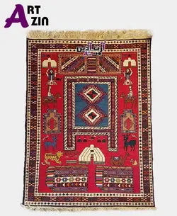 قیمت گلیم سنتی دستباف عشایری سه متری مدل دشت مغان اردبیل کد: 480