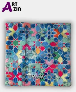 کوسن فانتزی مبل آبی شیک طرح رنگارنگ کد: 42-601
