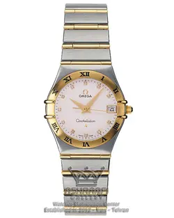 امگا کانسلیشن میخ طلا Omega Constellation OL55 طرح قدیمی