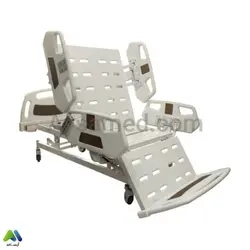 تخت بیمارستانی برقی سه موتوره با قابلیت صندلی شو و تنظیم ارتفاع