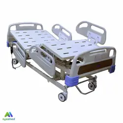 تخت بیمارستانی سه شکن برقی با قابلیت تنظیم ارتفاع