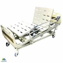 تخت بیمارستانی سه شکن برقی با قابلیت تنظیم شیب