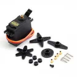 موتور سروو دنده فلزی MG995 توان 13 کیلو زاویه 180 درجه
