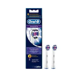 سری مسواک برقی تری دی وایت 2 عددی اورال بی Oral-B 3D White