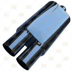 منبع اگزوز اسپرت سایلنسردار سه حالته برند formula1 کد DS520