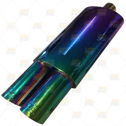منبع اگزوز اسپرت سایلنسردار سه حالته برند formula1 کد DS530