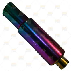 منبع اگزوز اسپرت دوحالته سایلنسردار برند formula1 کد TS410