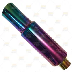 منبع اگزوز اسپرت دوحالته سایلنسردار برند formula1 کد TS410