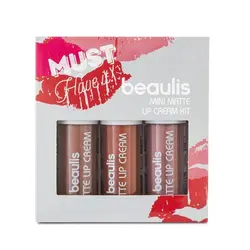 پک رژ 3 تایی بیولیس mini lipstick