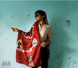 شال دندی طرح Dandelion - دندی