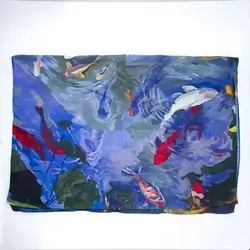 شال دندی طرح koifish - دندی