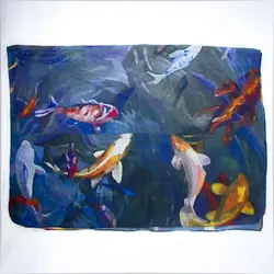 شال دندی طرح koifish - دندی