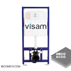 فلاش تانک توکار وال هنگ ویسام Visam - فروشگاه اینترنتی دکونیکو Deconico