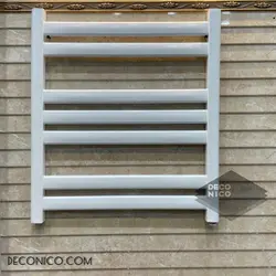 حوله خشک کن آلمینیومی فلت سفید 60/50 - فروشگاه اینترنتی دکونیکو Deconico % %