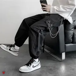 شلوار کارگو زنجیر دار Jogger