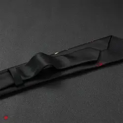 کراوات مشکی گاتیک طرح دار ساتن گلدوزی طرح گربه و گل سرخ