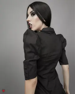 بلوز مشکی Widow - DEMONOMY 🔴