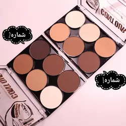 پالت 6 رنگ کانتور و هایلایتر Gulflower - فروشگاه آرایشی و بهداشتی دراژه