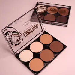 پالت 6 رنگ کانتور و هایلایتر Gulflower - فروشگاه آرایشی و بهداشتی دراژه
