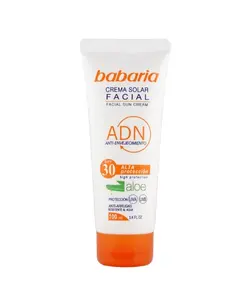 کرم ضد آفتاب باباریا حاوی عصاره آلوئه ورا SPF30 حجم 100 میلی لیتر