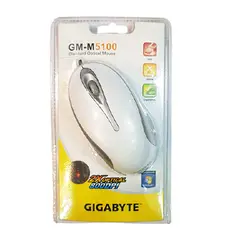 ماوس سیم دار  گیگابایت سفید مدل Gigabyte GM-M5100