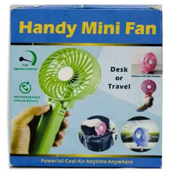 پنکه دستی شارژی  قابل حمل Handy Mini Fan