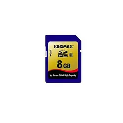 کارت حافظه SDHC کینگ مکس ظرفیت 8 گیگا بایت مدل kingmax SDHC class 10 - ایکاپ کالا