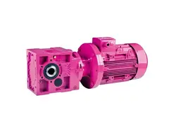 گیربکس Bevel Helical Yilmaz ایلماز 2.2KW سری KR373 با 24 دور خروجی