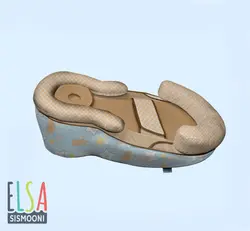 تشک آنتی رفلاکس Lovely Bear رزبرن roseborn