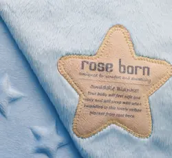 پتو نوزاد ستاره ای برجسته رزبرن rose born