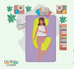 بالش بارداری C شکل دی روحه Die Ruhe