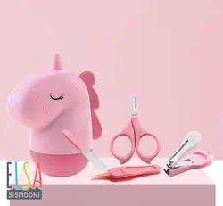 ست ناخن گیر کاپدار نوزادی یونیکورن