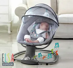 گهواره و تاب برقی سه کاره ماستلا mastela