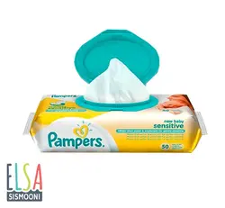 دستمال مرطوب کودک پمپرز دربدار 50عددی pampers