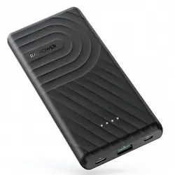 شارژر همراه راوپاور مدل RP-PB195 ظرفیت 10000 میلی آمپر ساعت