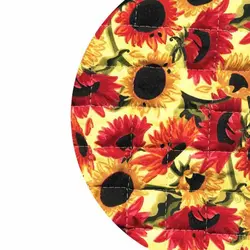 دم کنی ۳ تکه کشدار چاپی رزین تاژ مدل آفتابگردان