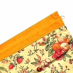 کیسه سبزی چاپی رزین تاژ طرح تمشک