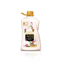 مایع دستشویی صدفی پروتئین سویا اکتیو 2500 گرمی رنگ سفید