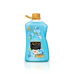 مایع دستشویی صدفی پروتئین سویا اکتیو 2500 گرمی رنگ آبی