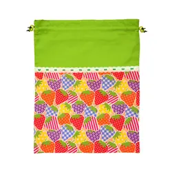 کیسه سبزی توراندخت طرح توت فرنگی