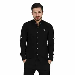 پیراهن آستین بلند پوپلین مردانه ساوین