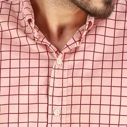 پیراهن آستین بلند تترون مردانه تیدا