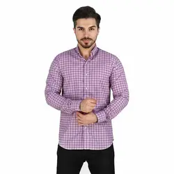 پیراهن آستین بلند تترون مردانه تیدا