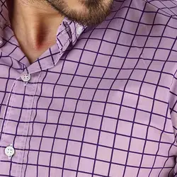 پیراهن آستین بلند تترون مردانه تیدا