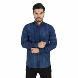 پیراهن آستین بلند پنبه ای مردانه ساوین