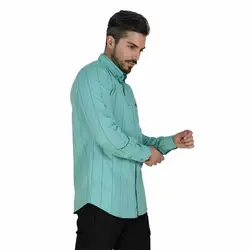 پیراهن آستین بلند پنبه ای مردانه ساوین