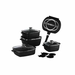 سرویس قابلمه ۹ پارچه مستر مدل ماربلا