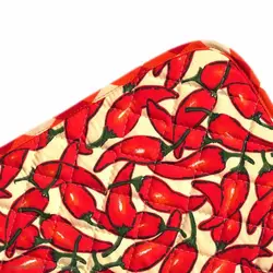 آبگير کنار سينک چاپی رزين تاژ طرح فلفل قرمز